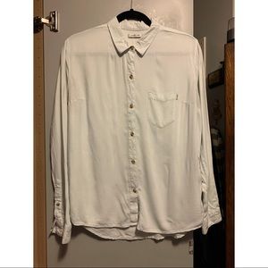 OBEY pale blue button down